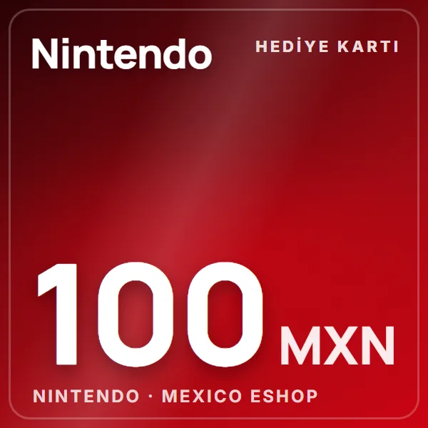 Nintendo Mexico eShop 100 MXN görseli