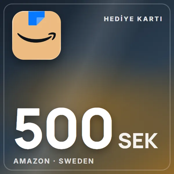 Amazon Sweden 500 SEK görseli