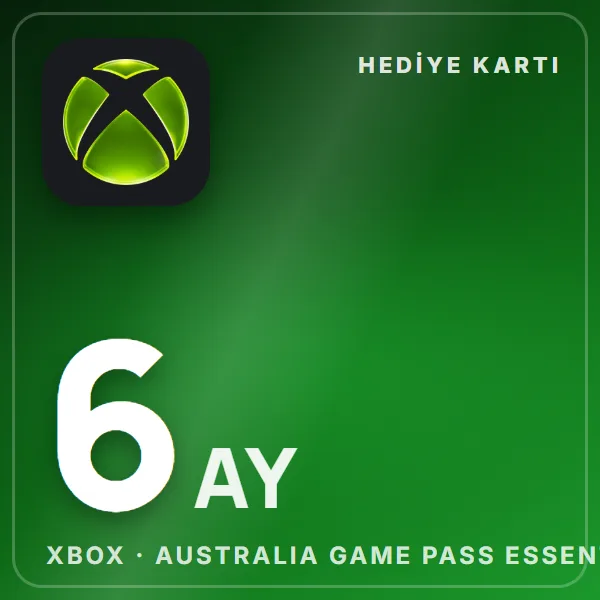 Xbox Australia Game Pass Essential 6 Month görseli