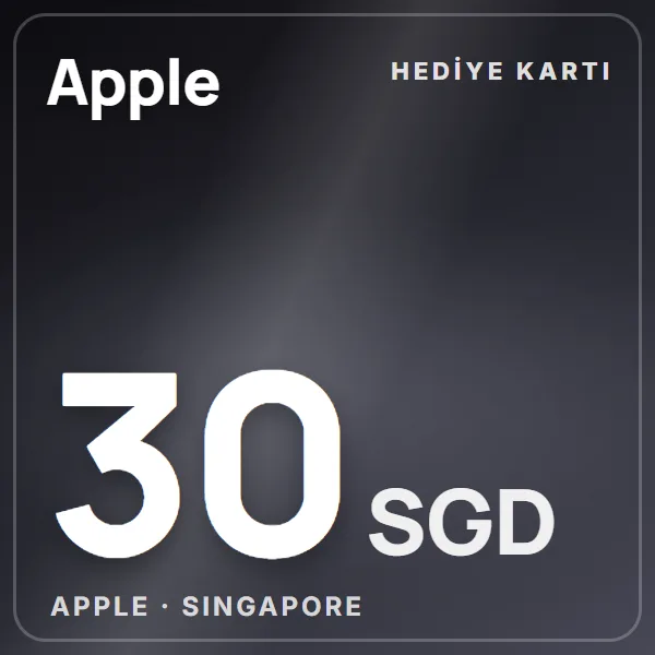 Apple Singapore 30 SGD görseli