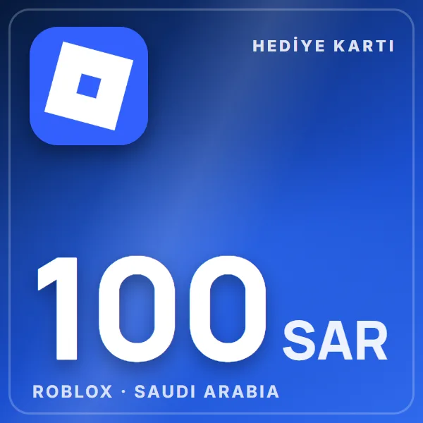 Roblox Saudi Arabia 100 SAR görseli