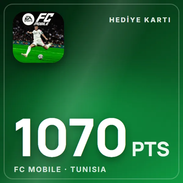 FC Mobile Tunisia Points 1070 görseli