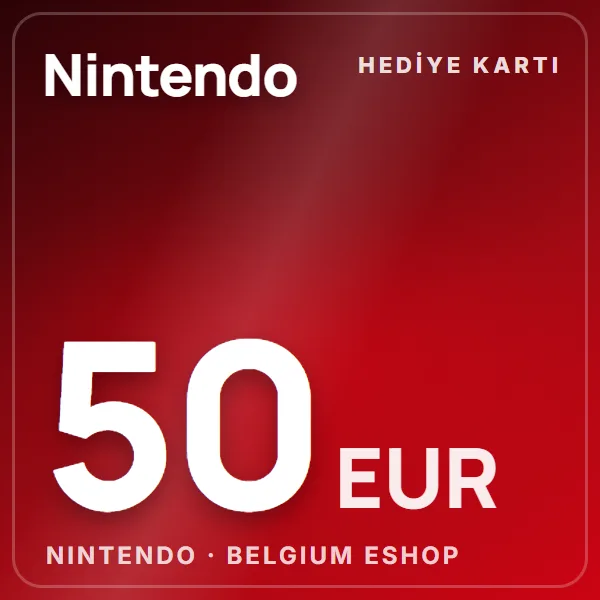 Nintendo Belgium eShop 50 EUR görseli