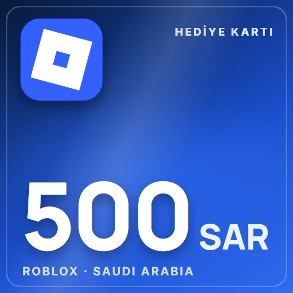Roblox Saudi Arabia 500 SAR görseli
