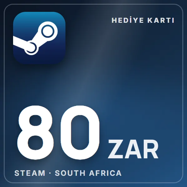 Steam South Africa 80 ZAR görseli