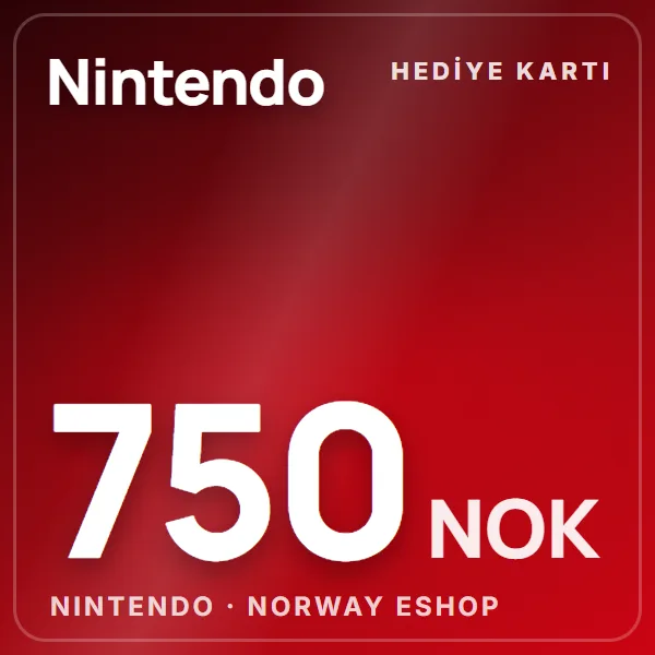 Nintendo Norway eShop 750 NOK görseli