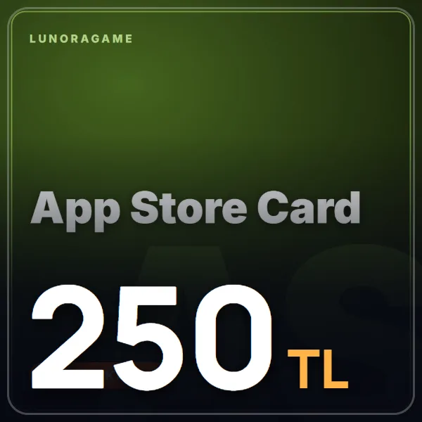 250 TL App Store Card görseli