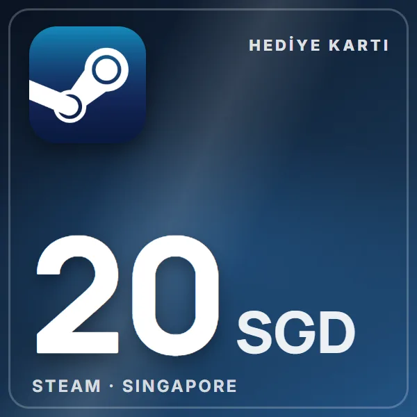 Steam Singapore 20 SGD görseli