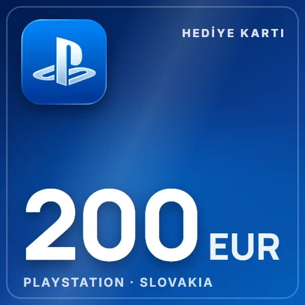 PSN Card Slovakia 200 EUR görseli