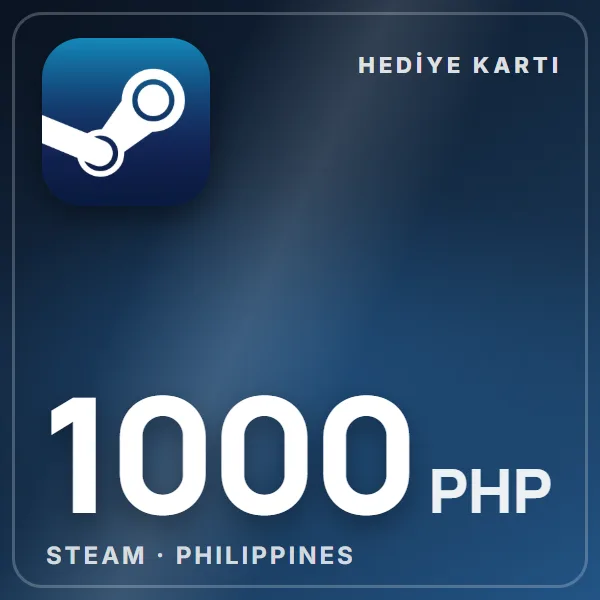 Steam Philippines 1000 PHP görseli