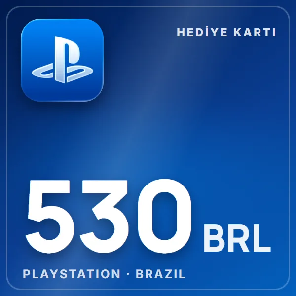 PSN Card Brazil 530 BRL görseli