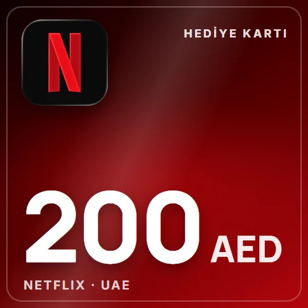 Netflix UAE 200 AED görseli