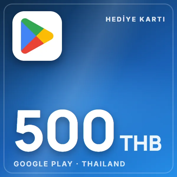 Google Play Thailand 500 THB görseli