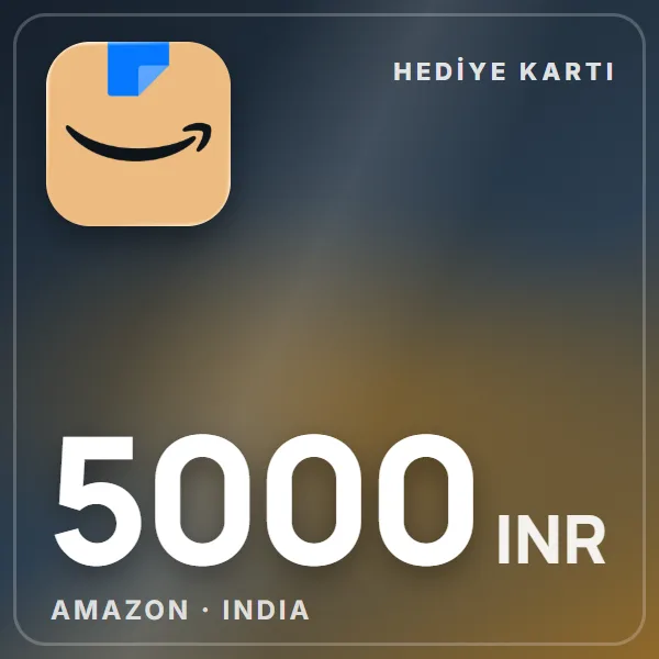Amazon India 5000 INR görseli