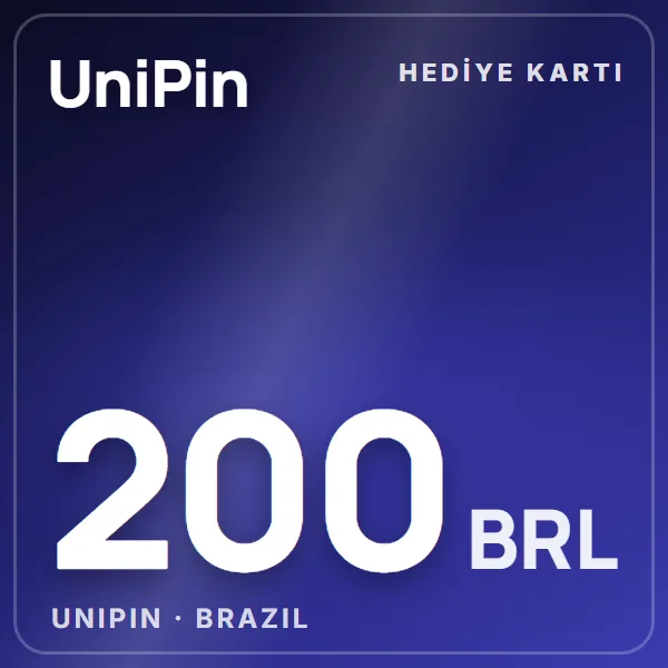 Unipin Brazil 200 BRL görseli