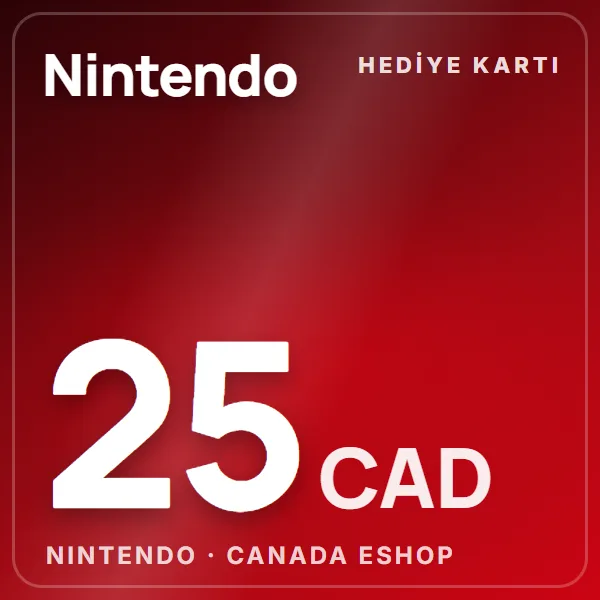 Nintendo Canada eShop 25 CAD görseli