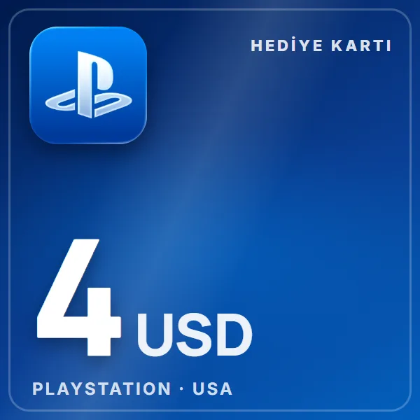 PSN Card USA 4 USD görseli