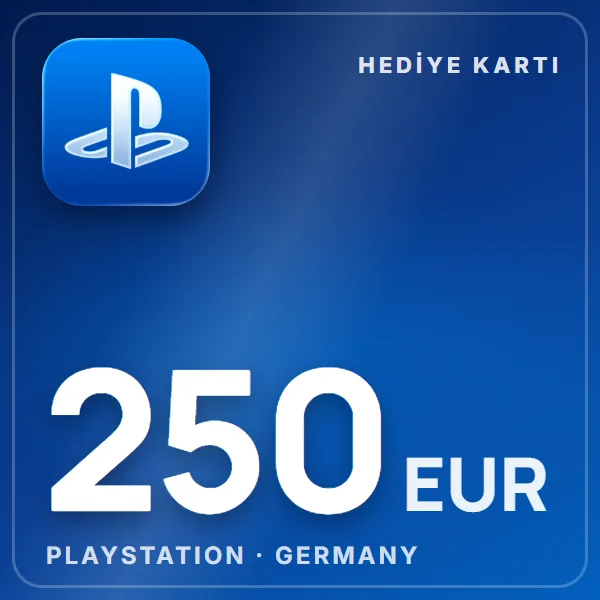 PSN Card Germany 250 EUR görseli
