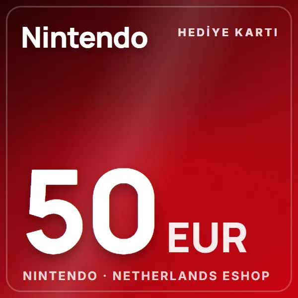 Nintendo Netherlands eShop 50 EUR görseli