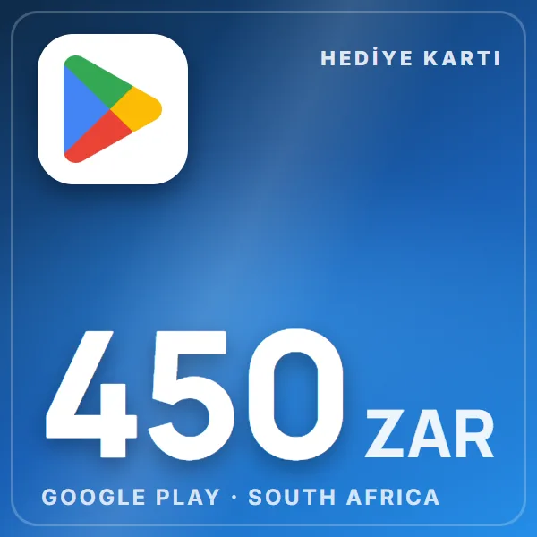 Google Play South Africa 450 ZAR görseli