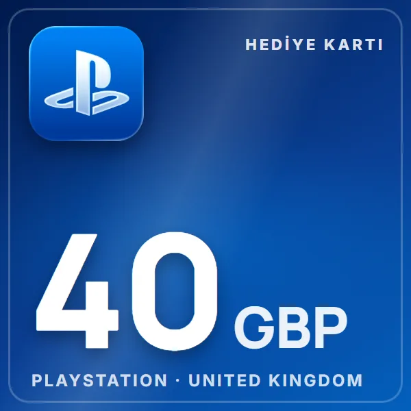 PSN Card United Kingdom 40 GBP görseli