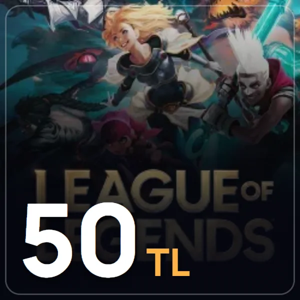 Lol: Wild Rift Google Play 50 TL Hediye Kartı görseli