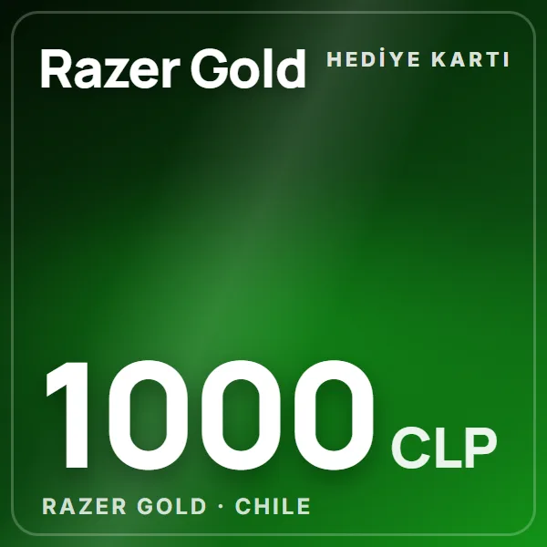 Razer Gold Chile 1000 CLP görseli