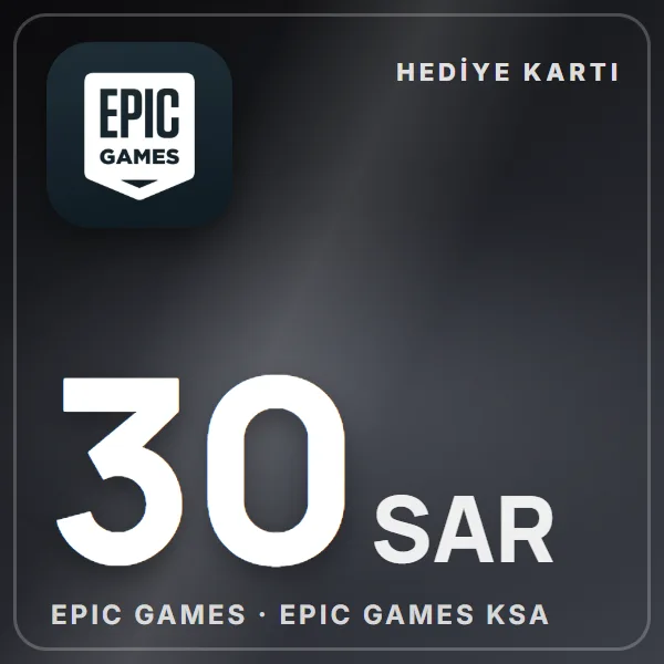 Epic Games KSA 30 SAR görseli