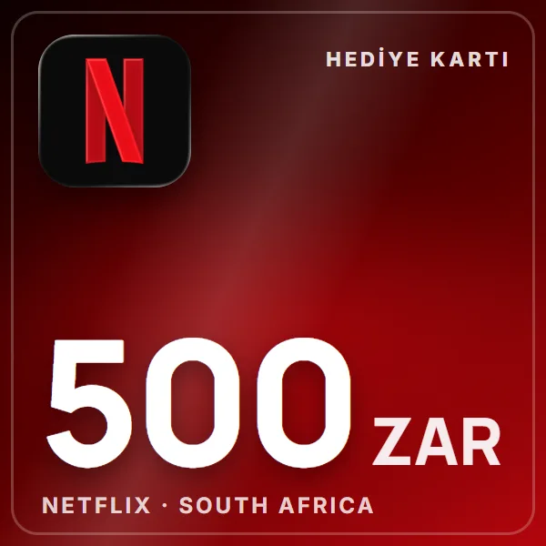 Netflix South Africa 500 ZAR görseli