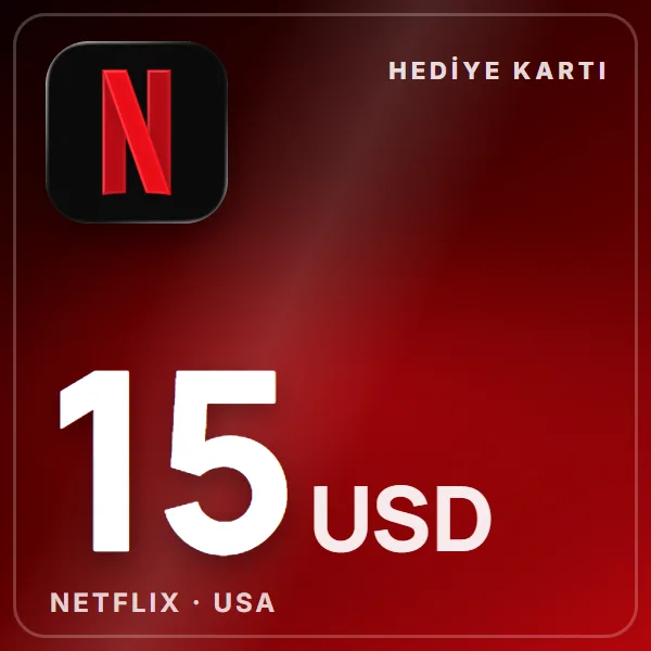 Netflix USA 15 USD görseli