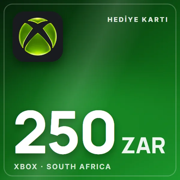 Xbox South Africa 250 ZAR görseli