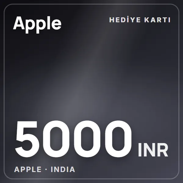Apple India 5000 INR görseli