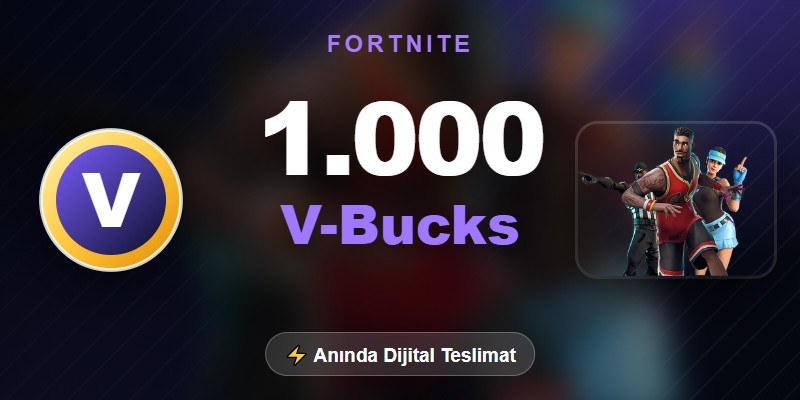 Fortnite 1.000 V-Bucks görseli