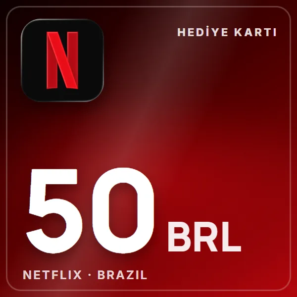 Netflix Brazil 50 BRL görseli