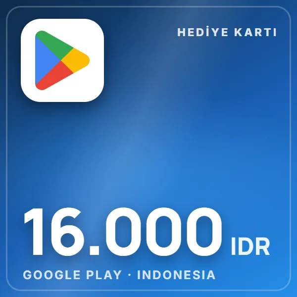 Google Play Indonesia 16.000 IDR görseli