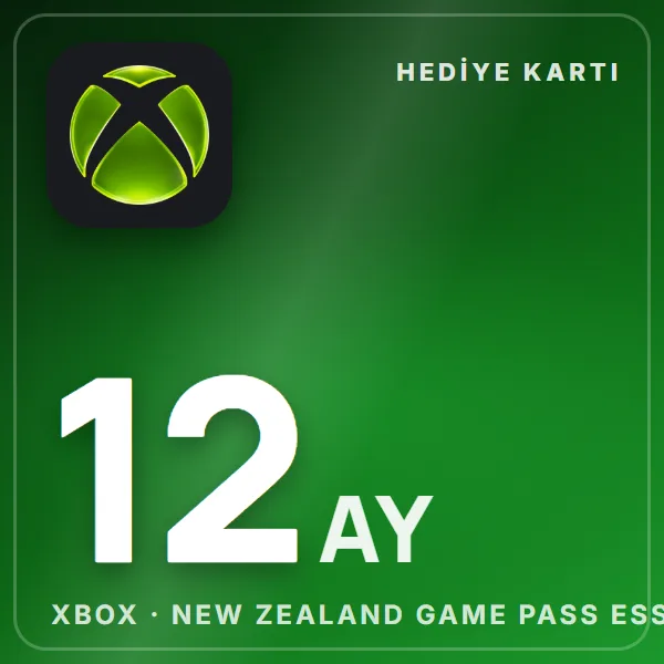 Xbox New Zealand Game Pass Essential 12 Month görseli