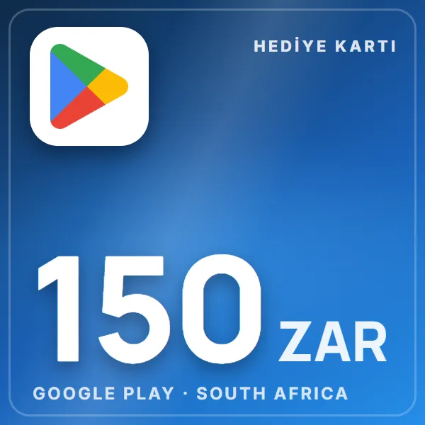 Google Play South Africa 150 ZAR görseli