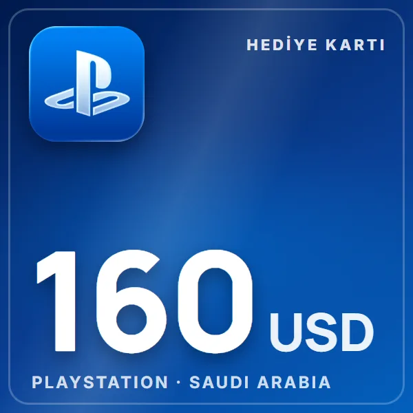 PSN Card Saudi Arabia 160 USD görseli