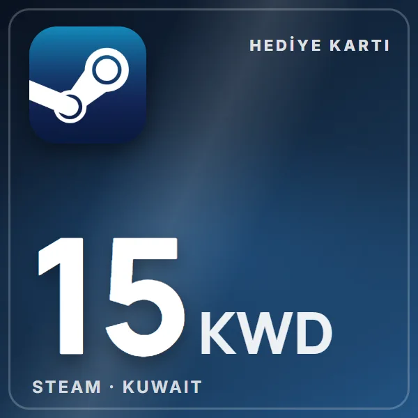Steam Kuwait 15 KWD görseli