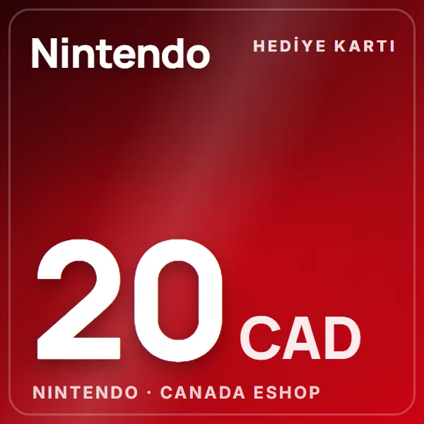 Nintendo Canada eShop 20 CAD görseli