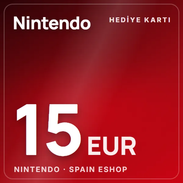 Nintendo Spain eShop 15 EUR görseli