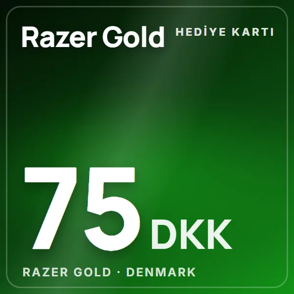 Razer Gold Denmark 75 DKK görseli