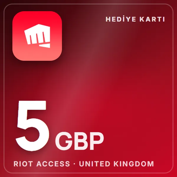 Riot Access United Kingdom 5 GBP görseli