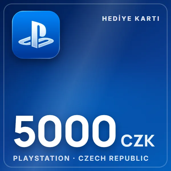 PSN Card Czech Republic 5000 CZK görseli