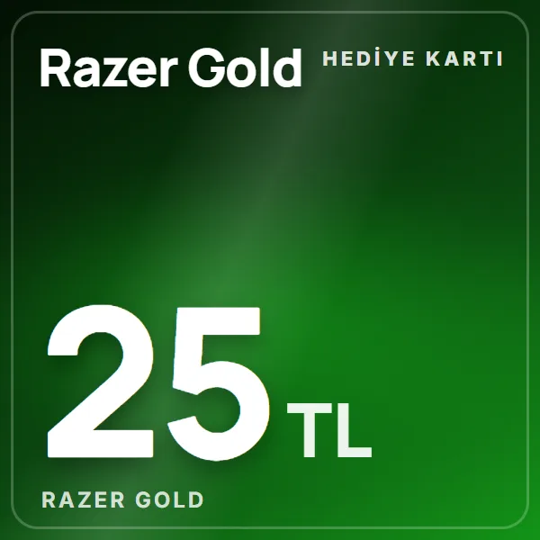 Razer Gold 25 TL (Pubg Mobile) görseli