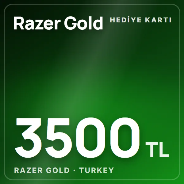 Razer Gold Turkey 3500 TL görseli
