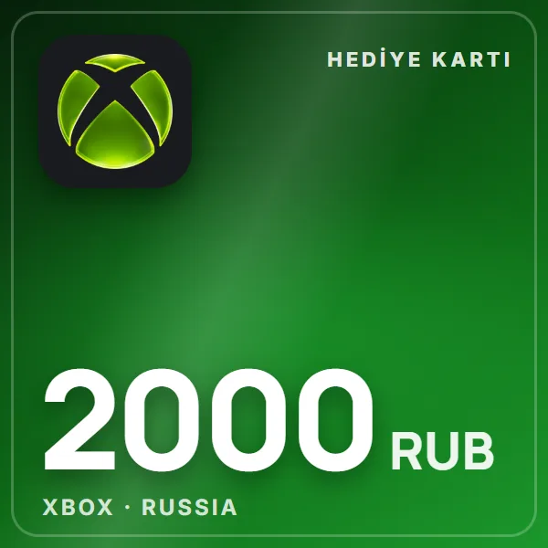 Xbox Russia 2000 RUB görseli