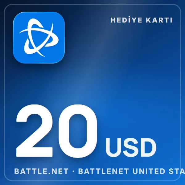 Battlenet United States 20 USD görseli