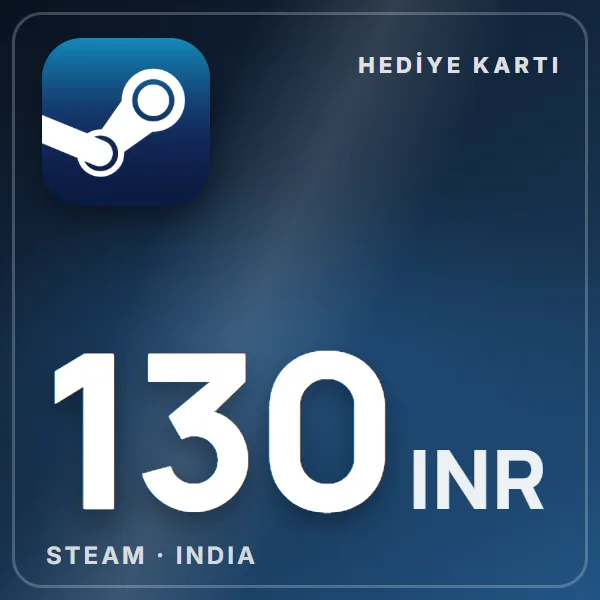 Steam India 130 INR görseli