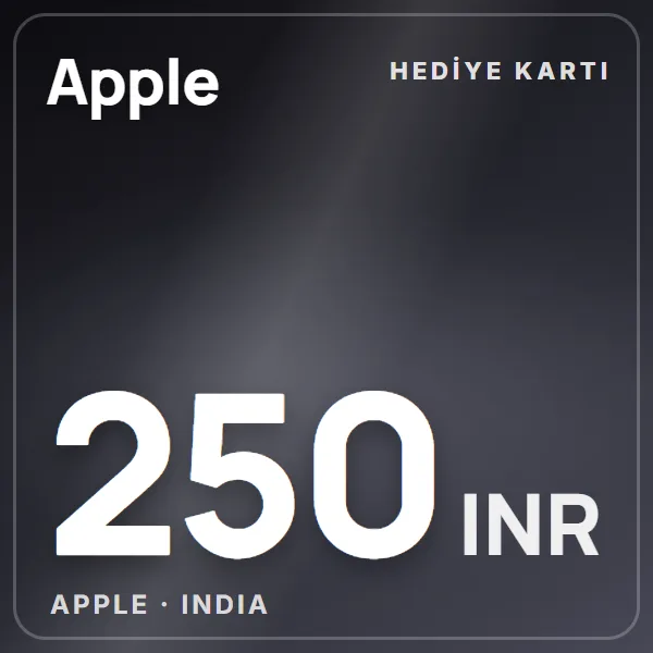 Apple india 250 INR görseli